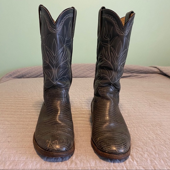 Frye Leather Cowboy Boots - Picture 5 of 9